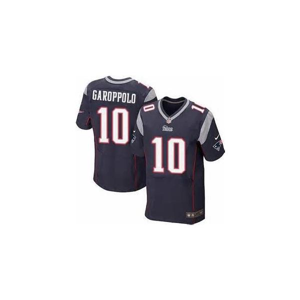 [Elite] Garoppolo New England Football Team Jersey -New England #10 Jimmy Garoppolo Jersey (Blue)
