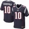 [Elite] Garoppolo New England Football Team Jersey -New England #10 Jimmy Garoppolo Jersey (Blue)