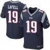 [Elite] LaFell New England Football Team Jersey -New England #19 Brandon LaFell Jersey (Blue)