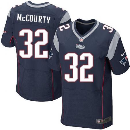 [Elite] McCourty New England Football Team Jersey -New England #32 Devin McCourty Jersey (Blue)