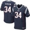 [Elite] Vereen New England Football Team Jersey -New England #34 Shane Vereen Jersey (Blue)