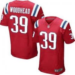 [Elite] Woodhead New England Football Team Jersey -New England #39 Danny Woodhead Jersey (Red)