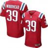[Elite] Woodhead New England Football Team Jersey -New England #39 Danny Woodhead Jersey (Red)