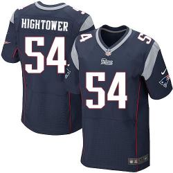 [Elite] Hightower New England Football Team Jersey -New England #54 Dont'a Hightower Jersey (Blue)