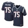 [Elite] Wilfork New England Football Team Jersey -New England #75 Vince Wilfork Jersey (Blue)