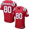 [Elite] Amendola New England Football Team Jersey -New England #80 Danny Amendola Jersey (Red)