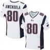 [Elite] Amendola New England Football Team Jersey -New England #80 Danny Amendola Jersey (White)