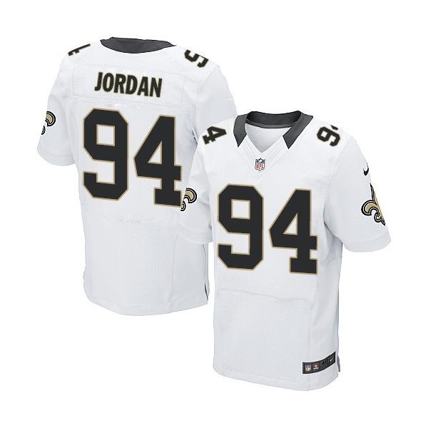 [Elite]Cameron Jordan New Orleans Football Team Jersey(White)_ ...