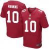 [Elite] Manning New York Football Team Jersey -New York #10 Eli Manning Jersey (Red)