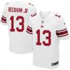 [Elite] Beckham JR New York Football Team Jersey -New York #13 Odell Beckham JR Jersey (White)