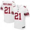 [Elite] Rodgers-Cromartie New York Football Team Jersey -New York #21 Dominique Rodgers-Cromartie Jersey (White)