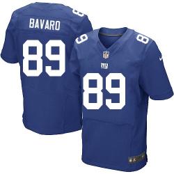 [Elite] Bavaro New York Football Team Jersey -New York #89 Mark Bavaro Jersey (Blue)