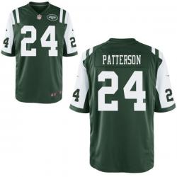 [Elite] Patterson New York Football Team Jersey -New York #24 Dimitri Patterson Jersey (Green)