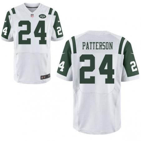 [Elite] Patterson New York Football Team Jersey -New York #24 Dimitri Patterson Jersey (White)
