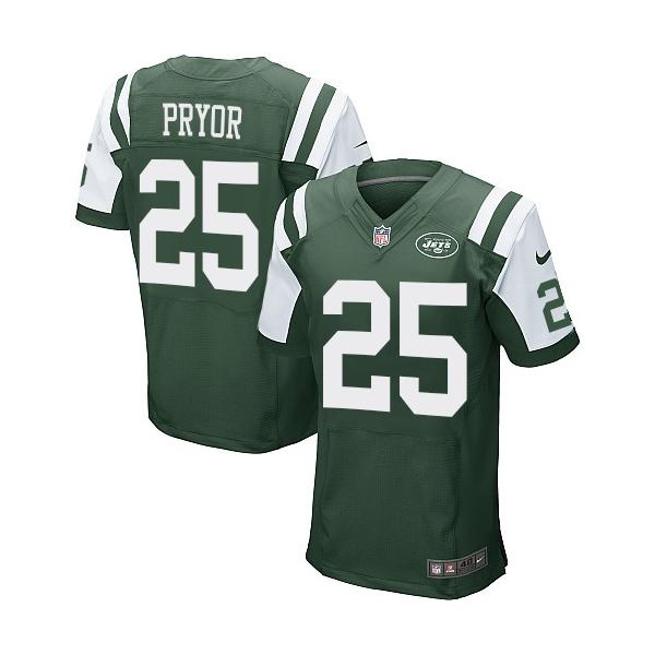 [Elite] Pryor New York Football Team Jersey -New York #25 Calvin Pryor Jersey (Green)