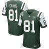 [Elite] Evans New York Football Team Jersey -New York #81 Shaq Evans Jersey (Green)
