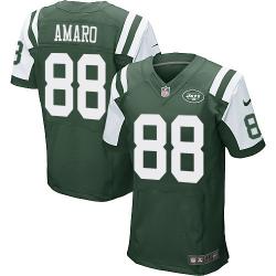 [Elite] Amaro New York Football Team Jersey -New York #88 Jace Amaro Jersey (Green)