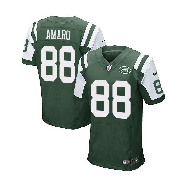 [Elite] Amaro New York Football Team Jersey -New York #88 Jace Amaro Jersey (Green)