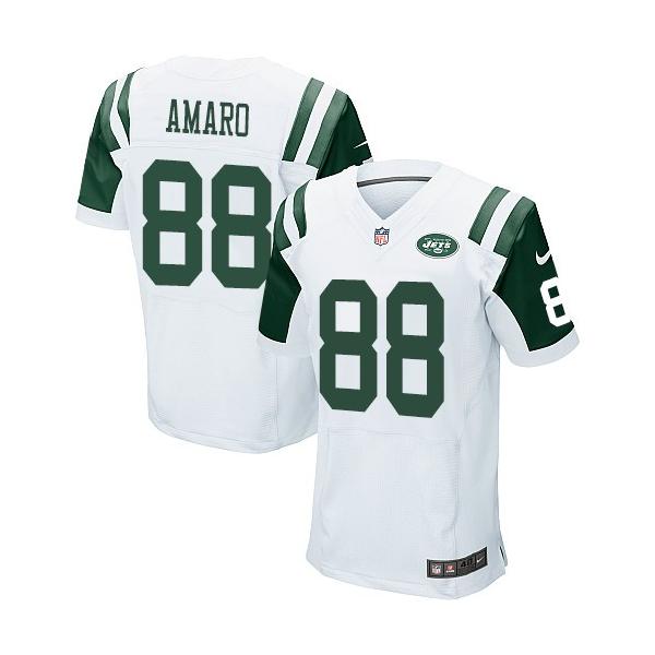 [Elite] Amaro New York Football Team Jersey -New York #88 Jace Amaro Jersey (White)
