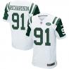 [Elite] Richardson New York Football Team Jersey -New York #91 Sheldon Richardson Jersey (White)
