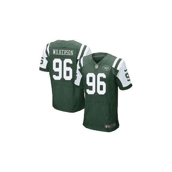 [Elite] Wilkerson New York Football Team Jersey -New York #96 Muhammad Wilkerson Jersey (Green)