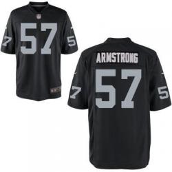 [Elite] Armstrong Oakland Football Team Jersey -Oakland #57 Ray-Ray Armstrong Jersey (Black)
