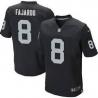 [Elite] Fajardo Oakland Football Team Jersey -Oakland #8 Cody Fajardo Jersey (Black)