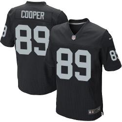 [Elite] Cooper Oakland Football Team Jersey -Oakland #89 Amari Cooper Jersey (Black)