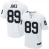[Elite] Jones Oakland Football Team Jersey -Oakland #89 James Jones Jersey (White)