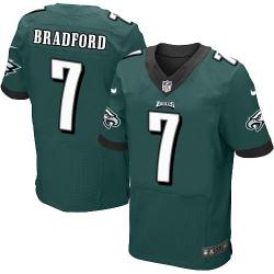 [Elite] Bradford Philadelphia Football Team Jersey -Philadelphia #7 Sam Bradford Jersey (Green)