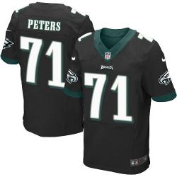 [Elite] Peters Philadelphia Football Team Jersey -Philadelphia #71 Jason Peters Jersey (Black)