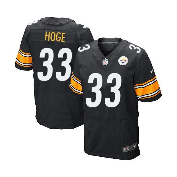 [Elite]Merril Hoge Pittsburgh Football Team Jersey(Black)_Free ...