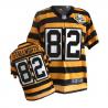 [Elite] Stallworth Pittsburgh Football Team Jersey -Pittsburgh #82 John Stallworth Jersey (Yellow 80 Seasons)