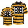 [Elite] Sanders Pittsburgh Football Team Jersey -Pittsburgh #88 Emmanuel Sanders Jersey (Yellow 80 Seasons)