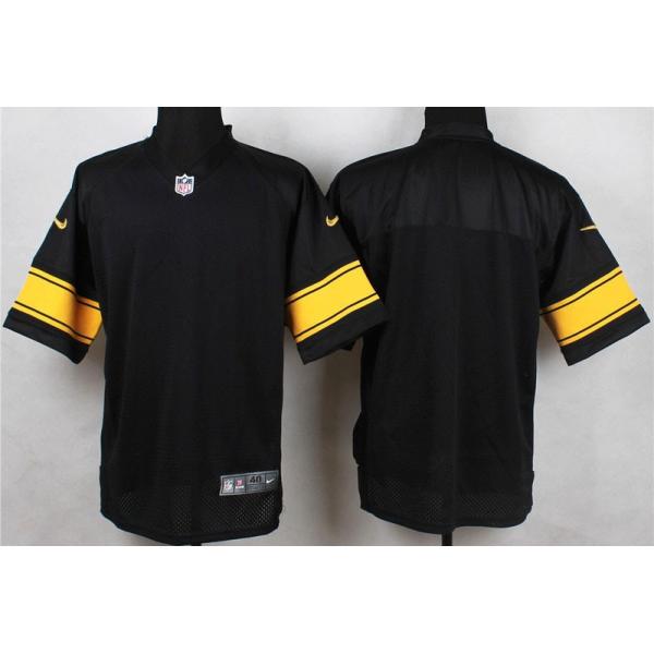 blank black football jersey