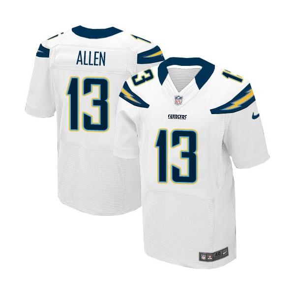 [Elite] Allen San Diego Football Team Jersey -San Diego #13 Keenan Allen Jersey (White)