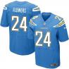 [Elite] Flowers San Diego Football Team Jersey -San Diego #24 Brandon Flowers Jersey (Light Blue)