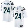 [Elite] Mathews San Diego Football Team Jersey -San Diego #24 Ryan Mathews Jersey (White)