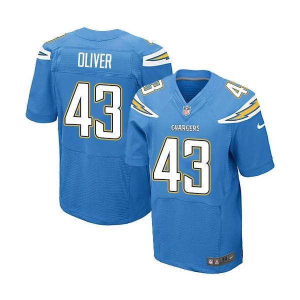 [Elite]Branden Oliver San Diego Football Team Jersey(Light Blue)_ ...
