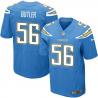 [Elite] Butler San Diego Football Team Jersey -San Diego #56 Donald Butler Jersey (Light Blue)