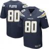 [Elite] Floyd San Diego Football Team Jersey -San Diego #80 Malcom Floyd Jersey (Navy Blue)