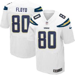 [Elite] Floyd San Diego Football Team Jersey -San Diego #80 Malcom Floyd Jersey (White)