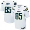 [Elite] Gates San Diego Football Team Jersey -San Diego #85 Antonio Gates Jersey (White)