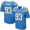[Elite] Freeney San Diego Football Team Jersey -San Diego #93 Dwight Freeney Jersey (Light Blue)