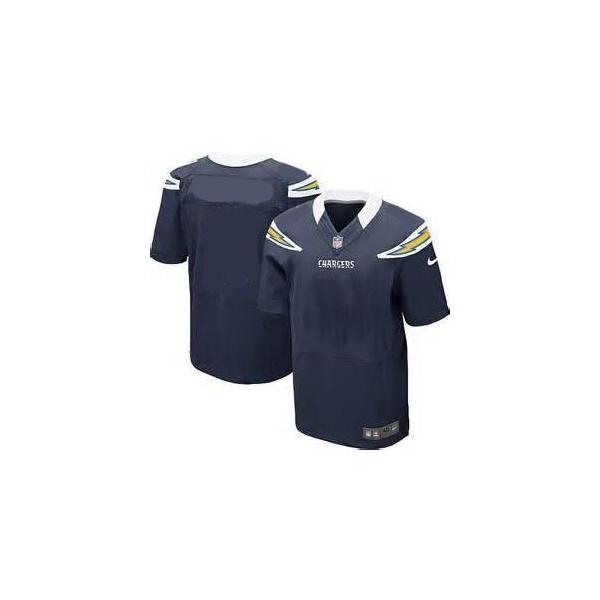 [Elite] San Diego Football Team Jersey -San Diego Jersey (Blank, Navy Blue)