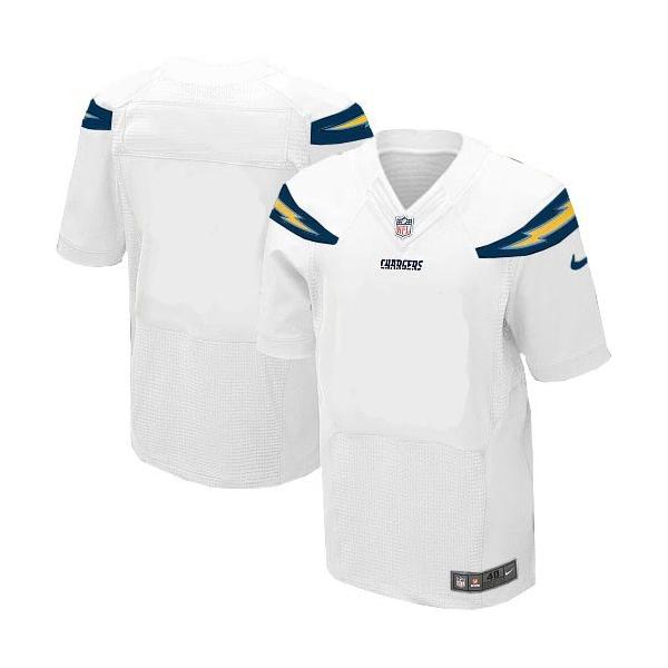 [Elite] San Diego Football Team Jersey -San Diego Jersey (Blank, White)