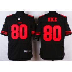 Jerry rice jersey black Clearance