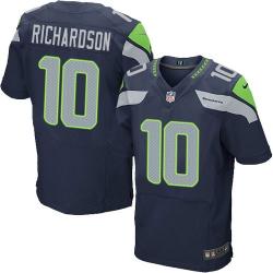 [Elite] Richardson Seattle Football Team Jersey -Seattle #10 Paul Richardson Jersey (Blue)