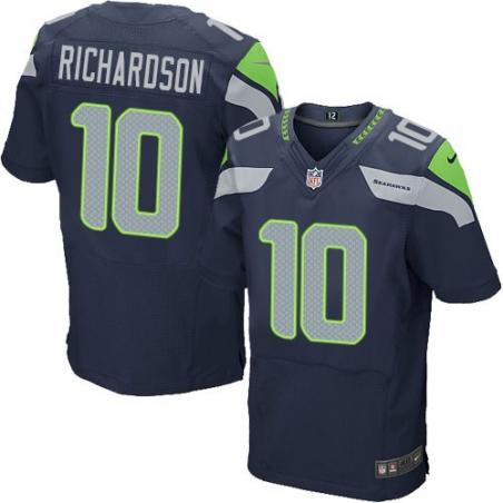 [Elite] Richardson Seattle Football Team Jersey -Seattle #10 Paul Richardson Jersey (Blue)