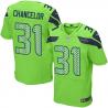 [Elite] Chancellor Seattle Football Team Jersey -Seattle #31 Kam Chancellor Jersey (Green)